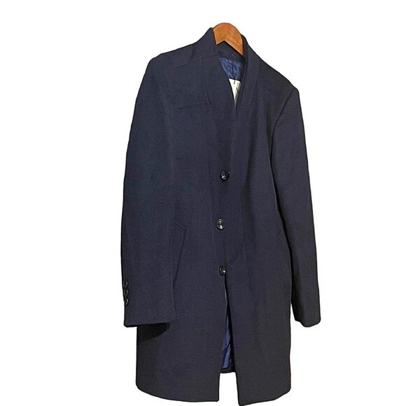 Vogstyle Men’s Wool Blend Stand Collar Coat – Asian Size L (Fits Like US S) - Picture 6 of 10
